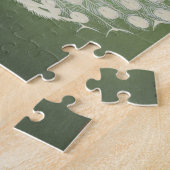 Japanse fijne kunst | Peacock Legpuzzel (Zijkant)