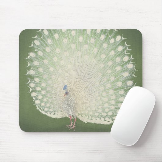  Japanse fijne kunst | Peacock Muismat (Met muis)