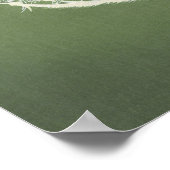 Japanse fijne kunst | Peacock Poster (Hoek)