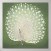 Japanse fijne kunst | Peacock Poster (Voorkant)