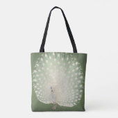  Japanse fijne kunst | Peacock Tote Bag (Achterkant)