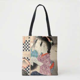 Japanse Firefly Cage - Ukiyo-e Tote Bag