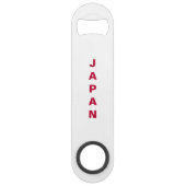 Japanse flessenopening voor vlaggensnelheid speed flessenopener (Achterkant)