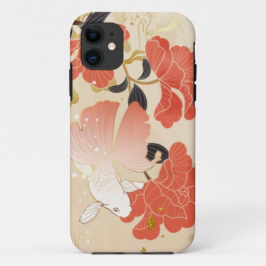 Japanse Floral Case-Mate iPhone Case (Achterkant)