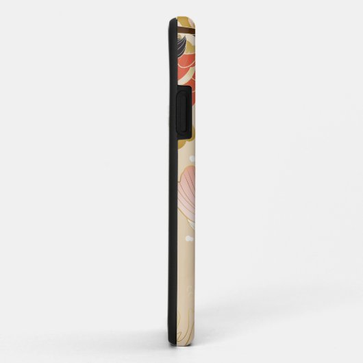 Japanse Floral Case-Mate iPhone Case (Achterkant/rechts)