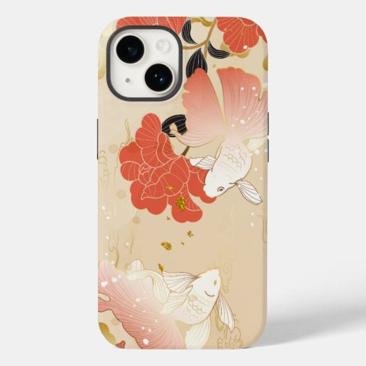 Japanse Floral Case-Mate iPhone Case (Achterkant)