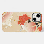 Japanse Floral Case-Mate iPhone Case (Achterkant (horizontaal))