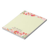  Japanse Floral Persoonlijke Desk Notitieblok (Linkerzijde)