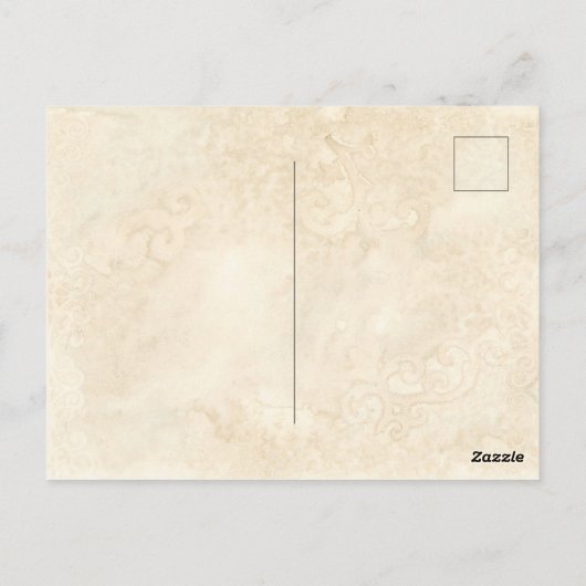  Japanse Floral Pink Carnationbloemen Briefkaart (Achterkant)