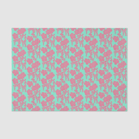 Japanse Floral print Tissuepapier (Voorkant)