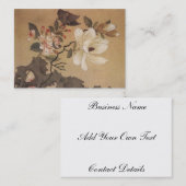 Japanse Floral Visitekaartje (Voorkant / Achterkant)