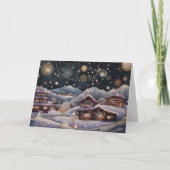 Japanse fluisteringen van de winter feestdagen kaart (Voorkant)