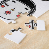 Japanse Folklore Demon en Kitsune Festive Legpuzzel (Zijkant)