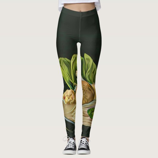 Japanse Food Ramen Lovers Leggings (Voorkant)