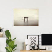 Japanse foto Torii Gate Poster (Thuiskantoor)