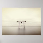 Japanse foto Torii Gate Poster (Voorkant)