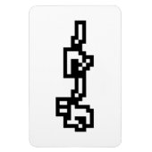 Japanse Gamer ゲーマー Japan Taal Nihongo Magneet (Verticaal)