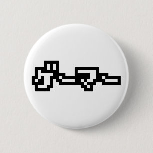 Japanse Gamer ゲーマー Japan Taal Nihongo Ronde Button 5,7 Cm