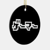 Japanse gamer ゲ マ Japan Language Nihongo Keramisch Ornament (Rechts)