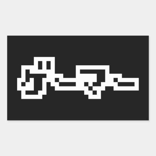 Japanse gamer ゲ マ Japan Language Nihongo Rechthoekige Sticker (Voorkant)