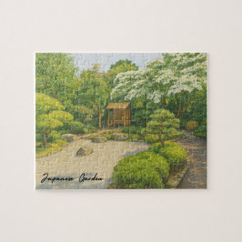 Japanse Garden Jigzaag Puzzle Legpuzzel