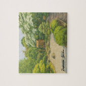 Japanse Garden Jigzaag Puzzle Legpuzzel (Verticaal)