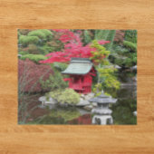 Japanse Garden Pond Scene Legpuzzel