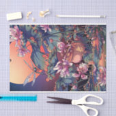 Japanse Garden Pond Tissuepapier (Craft)