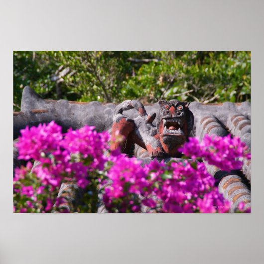Japanse gargoyle poster (Voorkant)