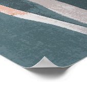 Japanse gastheer van Hokusai van Hiaku-Monogatari Poster (Hoek)