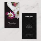 Japanse Geïnspireerde sushi Chef Catering Visitekaartje (Voorkant / Achterkant)