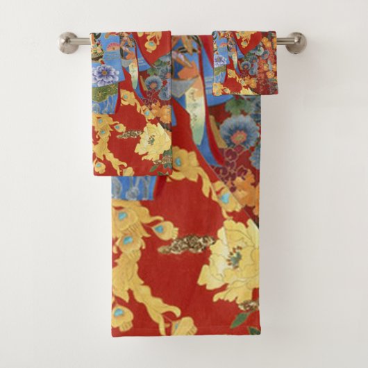 Japanse Geisha Art -   Bad Handdoek (Insitu)