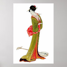 Japanse Geisha Asian Wall Art