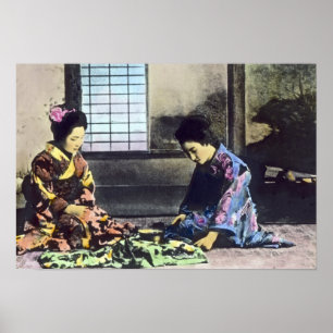 Japanse Geisha Beauties  Poster