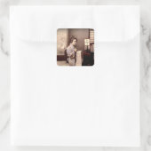  Japanse Geisha - Brief Schrijver Sticker (Tas)