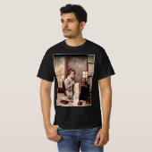  Japanse Geisha - Brievenschrijver T-shirt (Voorkant volledig)