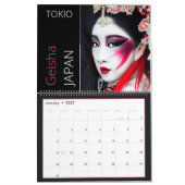 Japanse Geisha Calendar Kalender (Jan 2027)