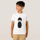 Japanse Geisha Doll T-shirt (Voorkant volledig)