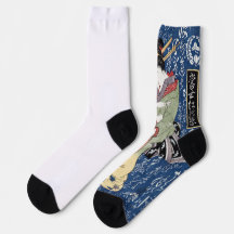 Japanse Geisha - Duurzame Premium Crew Soks