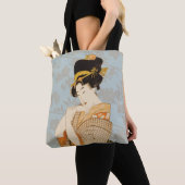  Japanse Geisha Girl Entertainer in Kimono Tote Bag (Dichtbij)