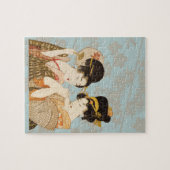  Japanse Geisha Girls in Kimonos Legpuzzel (Horizontaal)