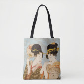  Japanse Geisha Girls in Kimonos Tote Bag (Voorkant)