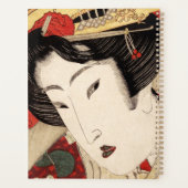Japanse Geisha kunst Planner (Achterkant)