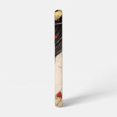 Japanse Geisha kunst Samsung Galaxy Hoesje (Linkerkant)