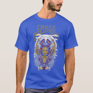 Japanse Geisha Nishikoi Koi Vis Futurisme Outrun T-shirt