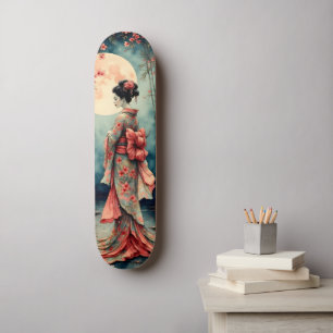 Japanse Geisha Persoonlijk Skateboard