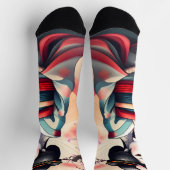 JAPANSE GEISHA SCHOONHEID VROUW KERSENBLOESEMS SOKKEN (Top)