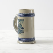 Japanse Geisya Woman, Kuniyoshi, Ukiyo-e Bierpul (Voorkant links)