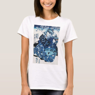 Japanse Geisya Woman, Kuniyoshi, Ukiyo-e T-shirt