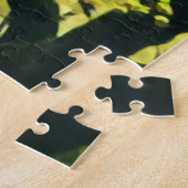 Japanse gele gingko-reisdruk legpuzzel (Zijkant)